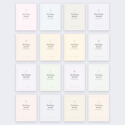 Dream Journal — Printable Dream Log & Symbol Dictionary, 25 Pages