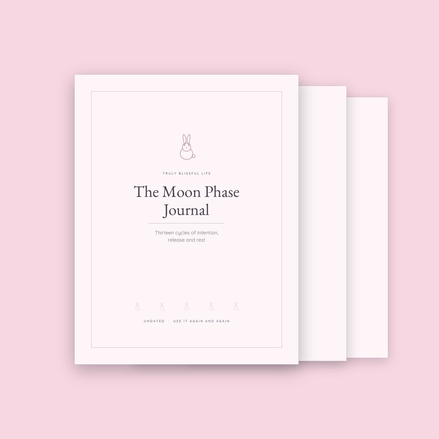 Moon Phase Journal — Printable Lunar Cycle Planner, 23 Pages - Image 4
