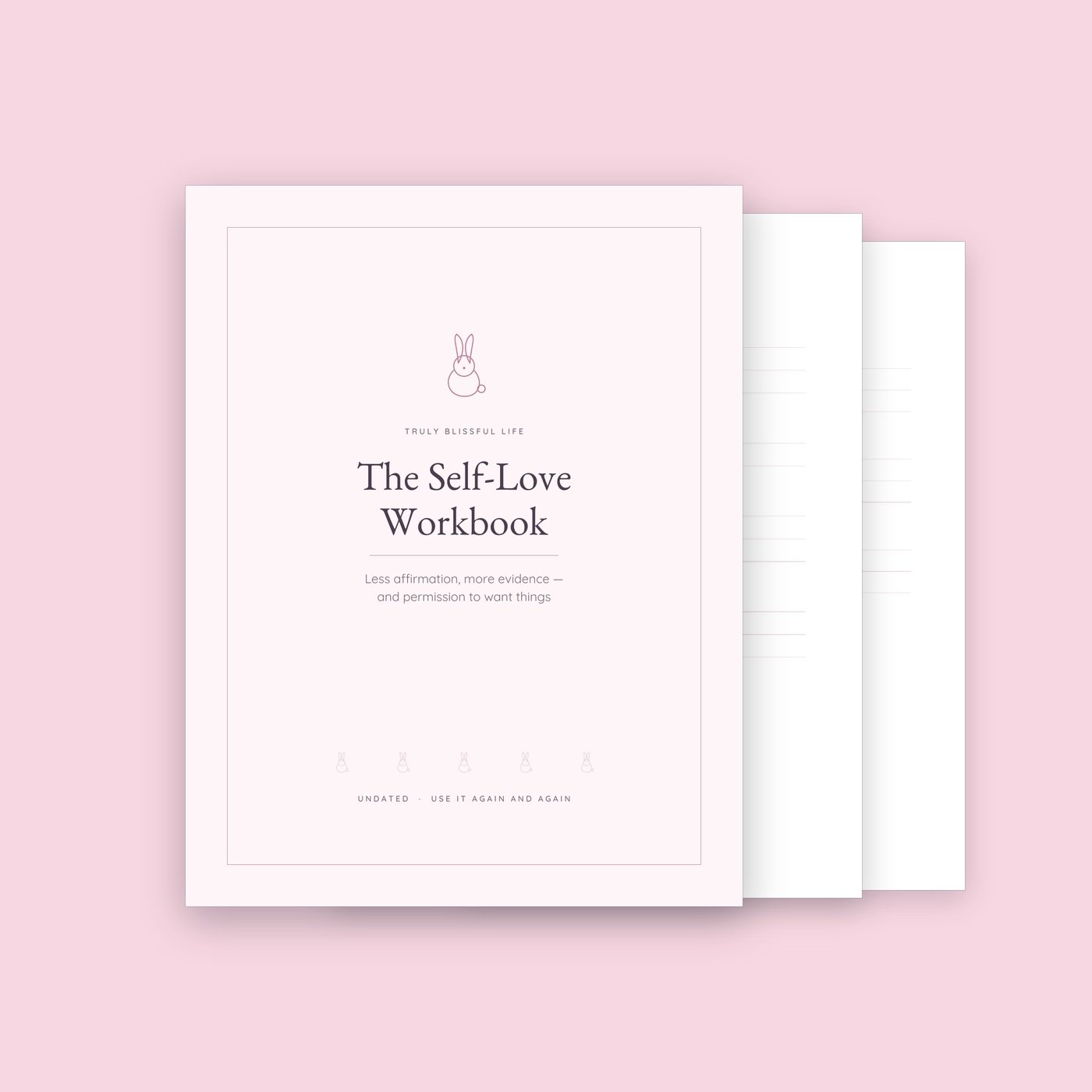 Self-Love Workbook — Printable Prompts for the Inner Critic & Boundaries, 20 Pages - Image 4