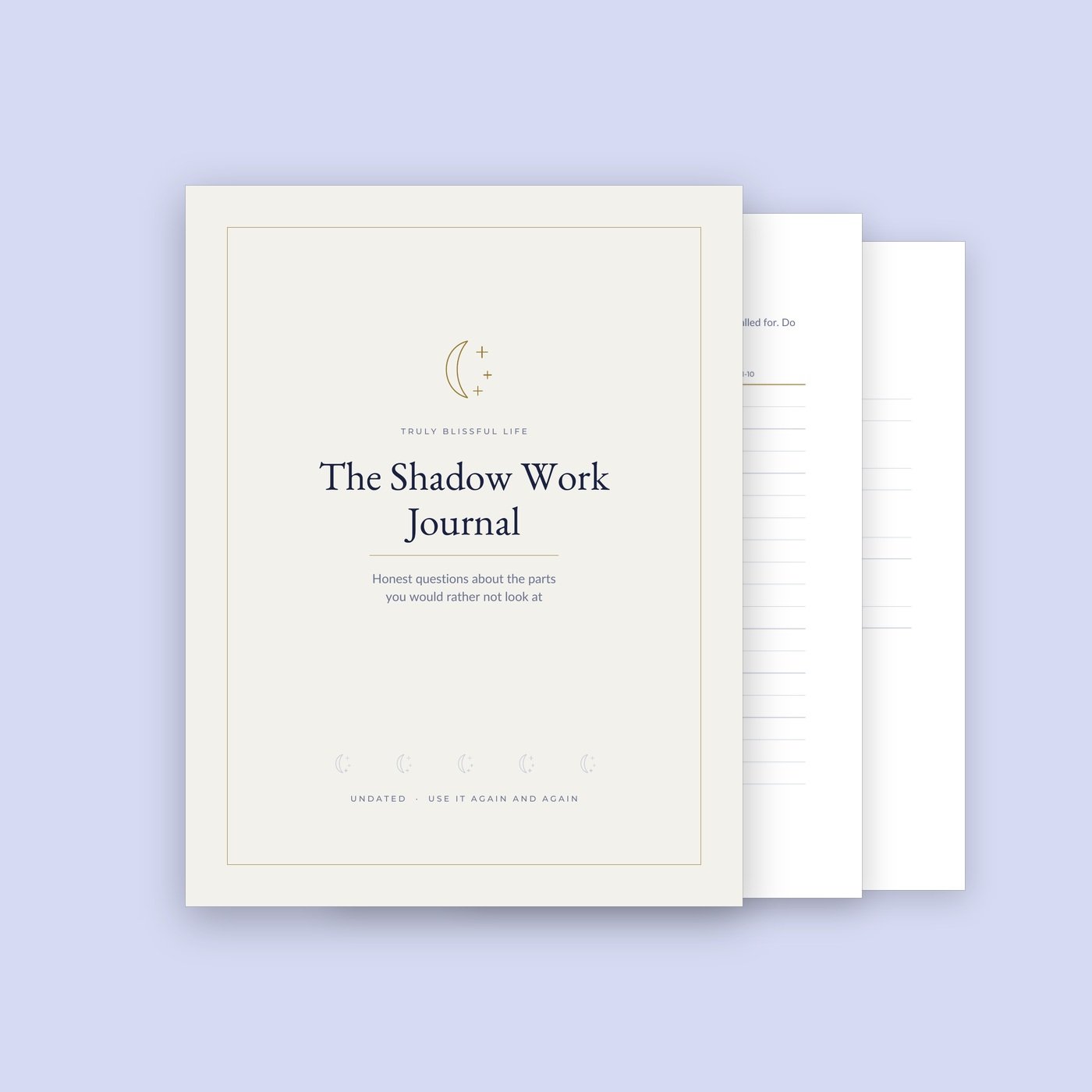 Shadow Work Journal — Printable Prompts & Workbook, 21 Pages - Image 2