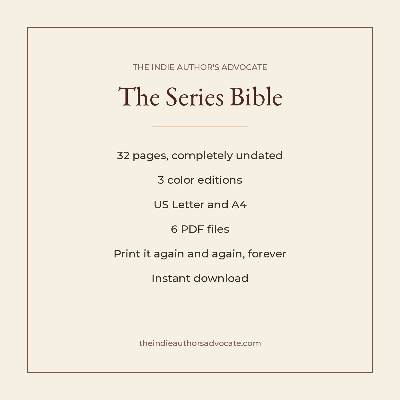 The Series Bible - Image 4