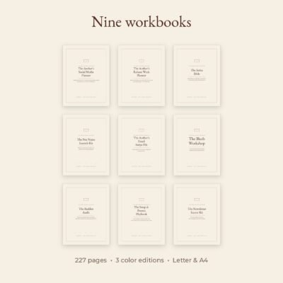 The Indie Author's Complete Collection — All Nine Workbooks