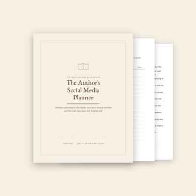 The Author's Social Media Planner